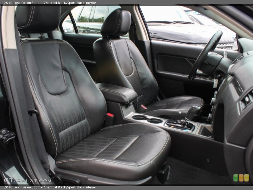 Charcoal Black/Sport Black Interior Photo for the 2010 Ford Fusion Sport #81152600