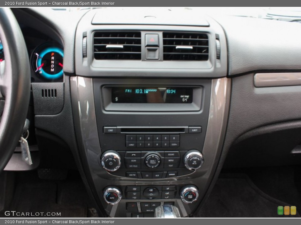 Charcoal Black/Sport Black Interior Controls for the 2010 Ford Fusion Sport #81152664