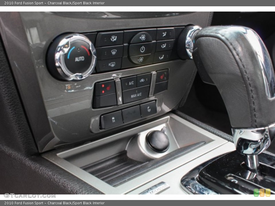 Charcoal Black/Sport Black Interior Controls for the 2010 Ford Fusion Sport #81152685