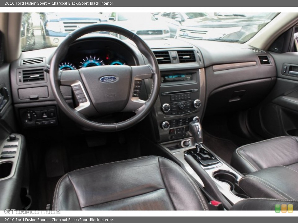 Charcoal Black/Sport Black Interior Prime Interior for the 2010 Ford Fusion Sport #81152742