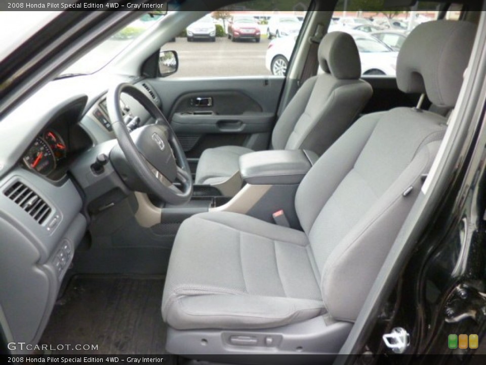 Gray Interior Photo for the 2008 Honda Pilot Special Edition 4WD #81153087