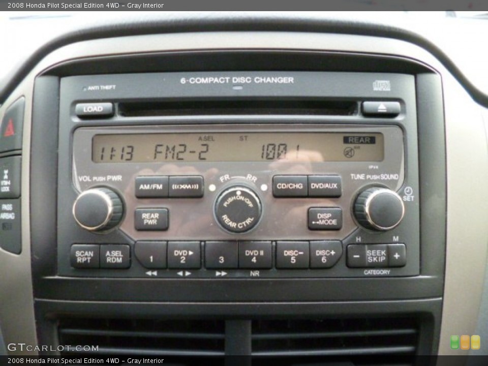 Gray Interior Controls for the 2008 Honda Pilot Special Edition 4WD #81153138
