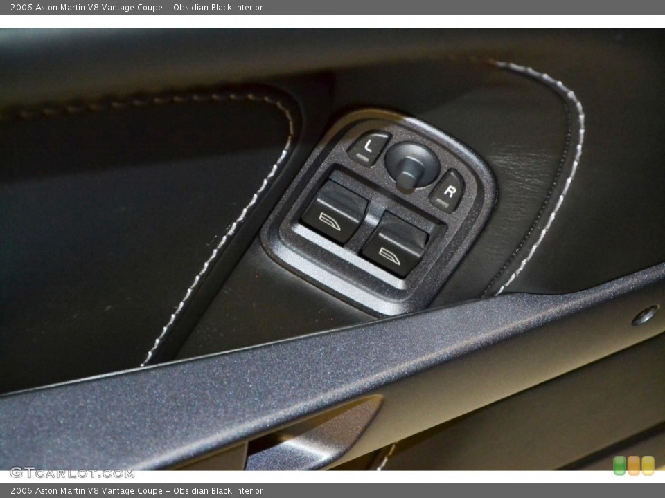 Obsidian Black Interior Controls for the 2006 Aston Martin V8 Vantage Coupe #81153230