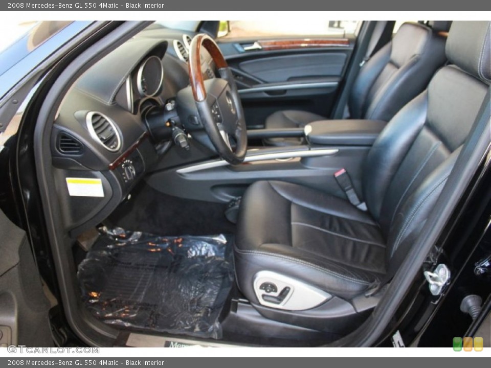 Black Interior Photo for the 2008 Mercedes-Benz GL 550 4Matic #81153270