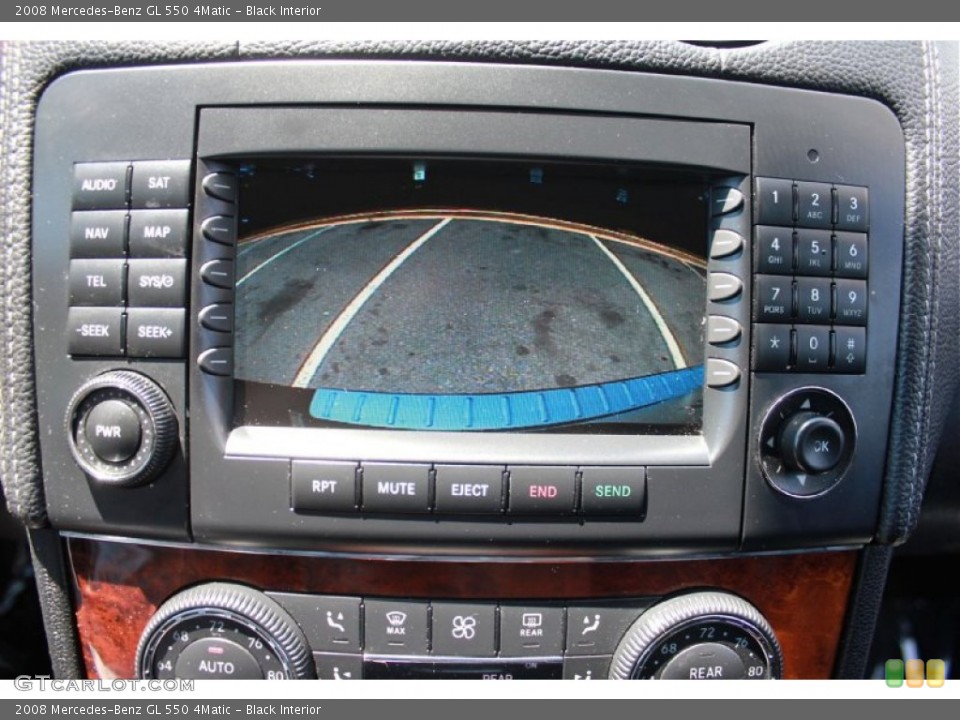 Black Interior Controls for the 2008 Mercedes-Benz GL 550 4Matic #81153437