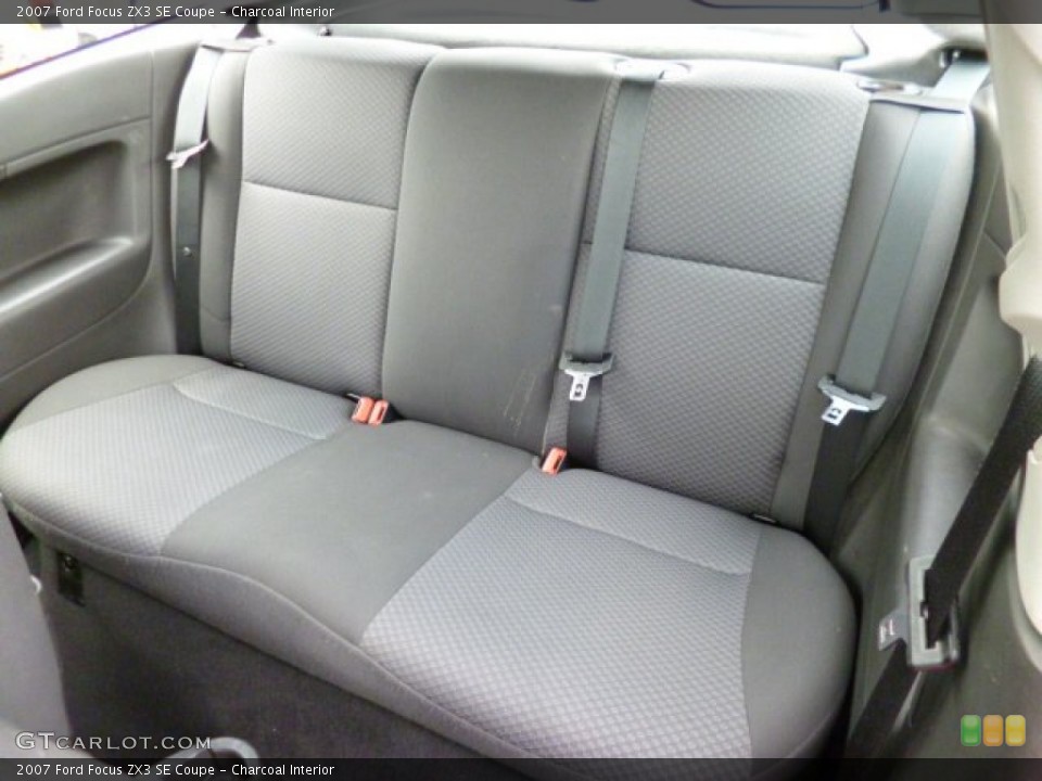Charcoal Interior Rear Seat for the 2007 Ford Focus ZX3 SE Coupe #81153450