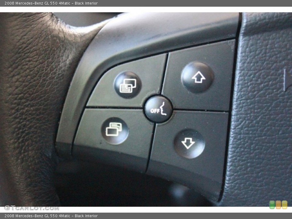 Black Interior Controls for the 2008 Mercedes-Benz GL 550 4Matic #81153457