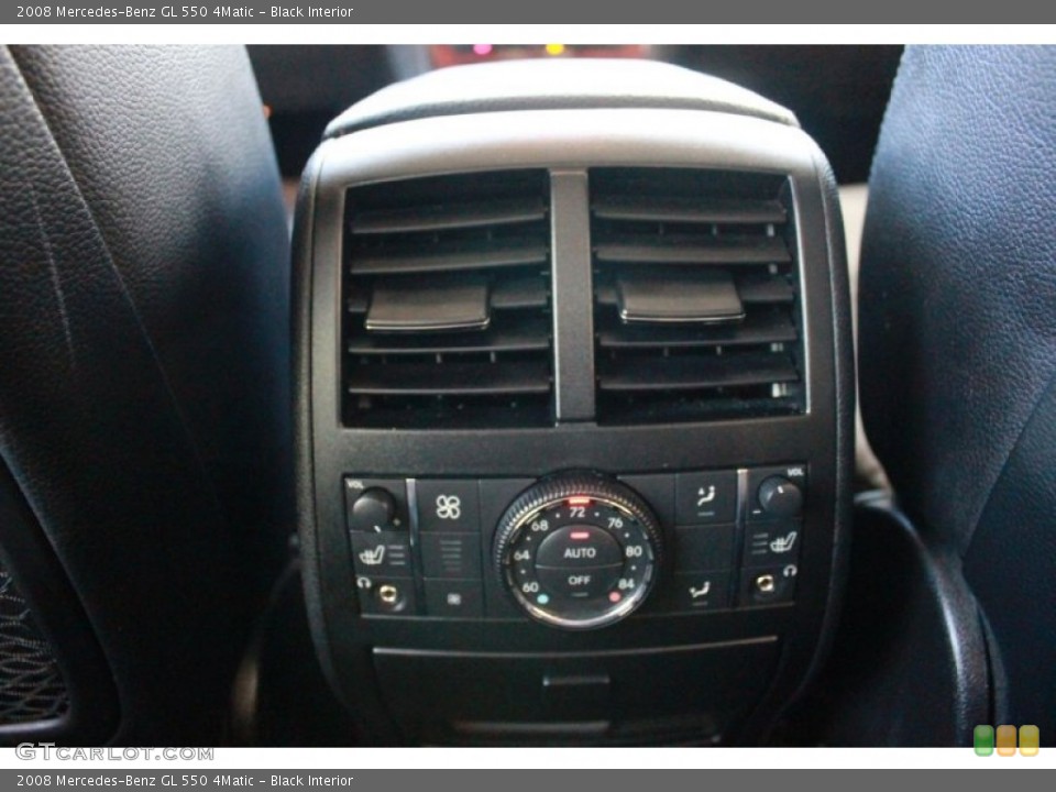 Black Interior Controls for the 2008 Mercedes-Benz GL 550 4Matic #81153495
