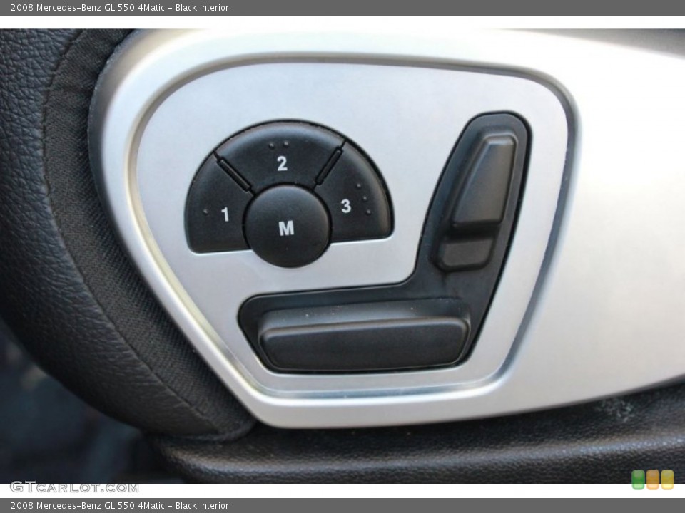 Black Interior Controls for the 2008 Mercedes-Benz GL 550 4Matic #81153564