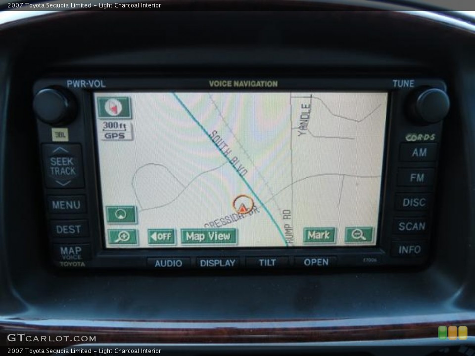 Light Charcoal Interior Navigation for the 2007 Toyota Sequoia Limited #81153993