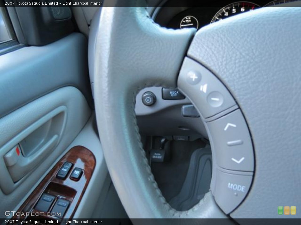 Light Charcoal Interior Controls for the 2007 Toyota Sequoia Limited #81154108