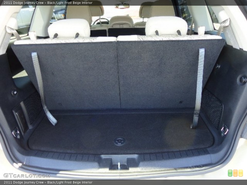 Black/Light Frost Beige Interior Trunk for the 2011 Dodge Journey Crew #81154513