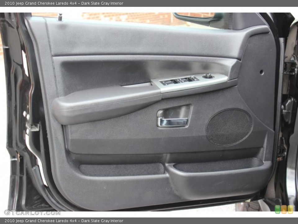 Dark Slate Gray Interior Door Panel for the 2010 Jeep Grand Cherokee Laredo 4x4 #81157740
