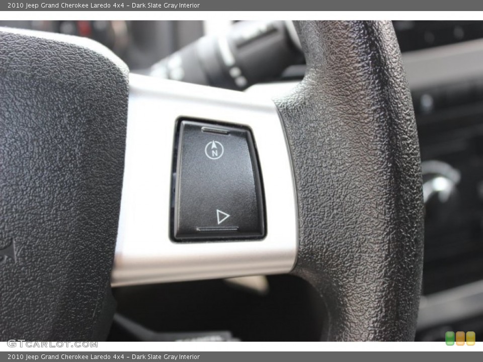 Dark Slate Gray Interior Controls for the 2010 Jeep Grand Cherokee Laredo 4x4 #81158046