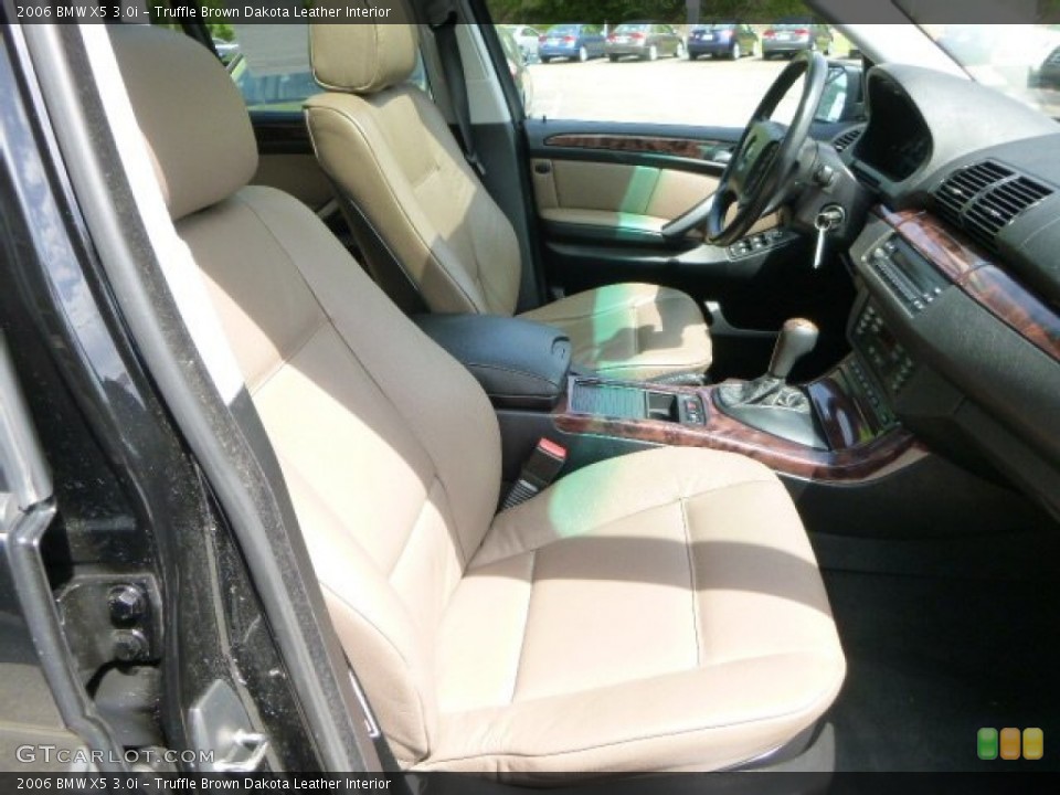 Truffle Brown Dakota Leather Interior Photo for the 2006 BMW X5 3.0i #81158287