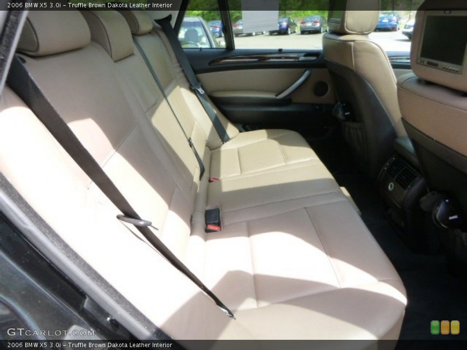 Truffle Brown Dakota Leather Interior Rear Seat for the 2006 BMW X5 3.0i #81158354