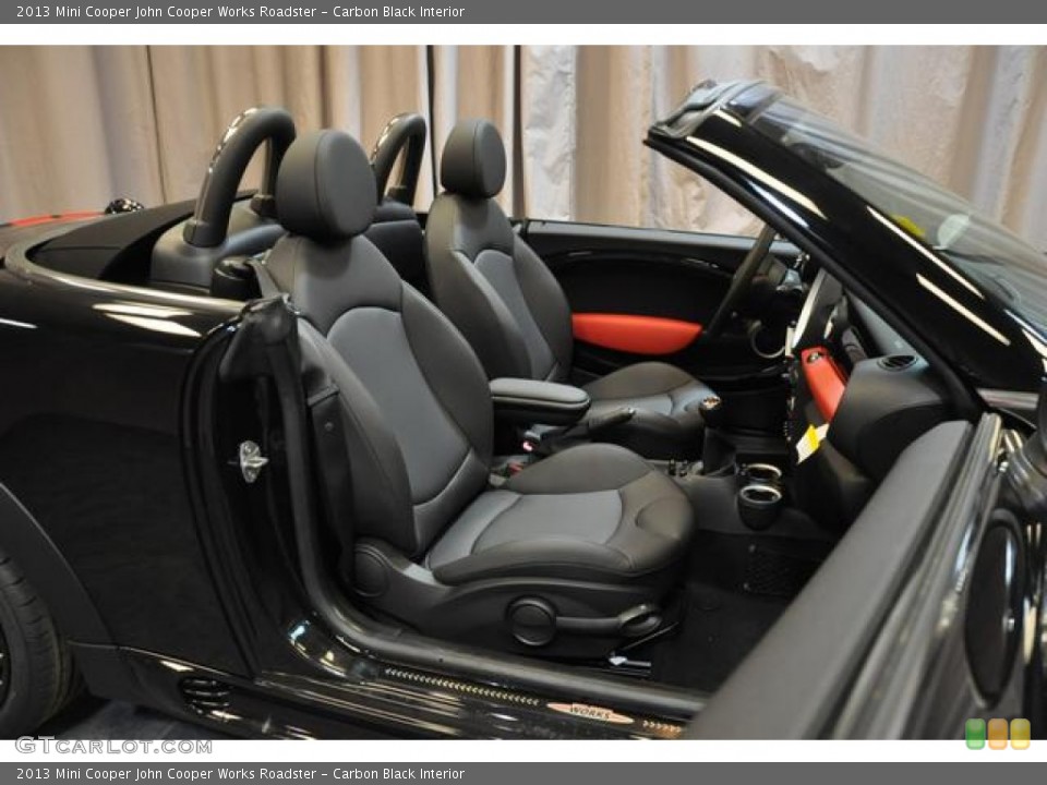 Carbon Black Interior Photo for the 2013 Mini Cooper John Cooper Works Roadster #81159261