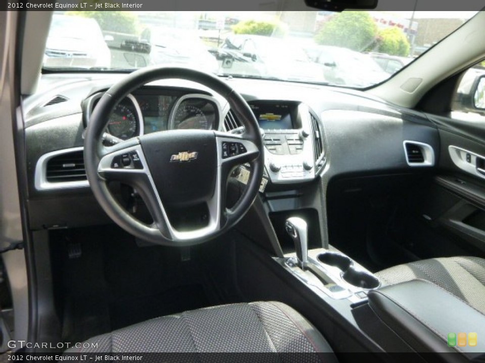 Jet Black Interior Dashboard for the 2012 Chevrolet Equinox LT #81159678