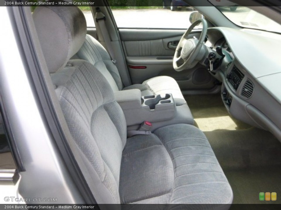 Medium Gray Interior Photo for the 2004 Buick Century Standard #81160383