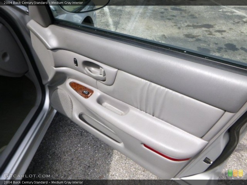 Medium Gray Interior Door Panel for the 2004 Buick Century Standard #81160416