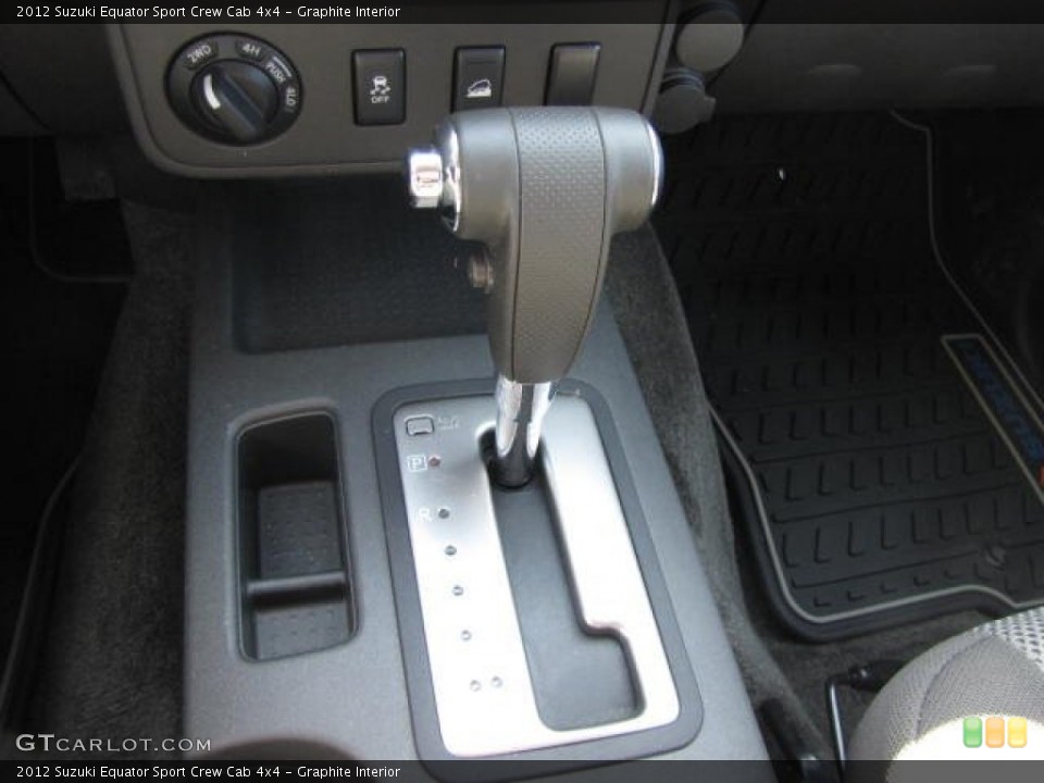 Graphite Interior Transmission for the 2012 Suzuki Equator Sport Crew Cab 4x4 #81163314