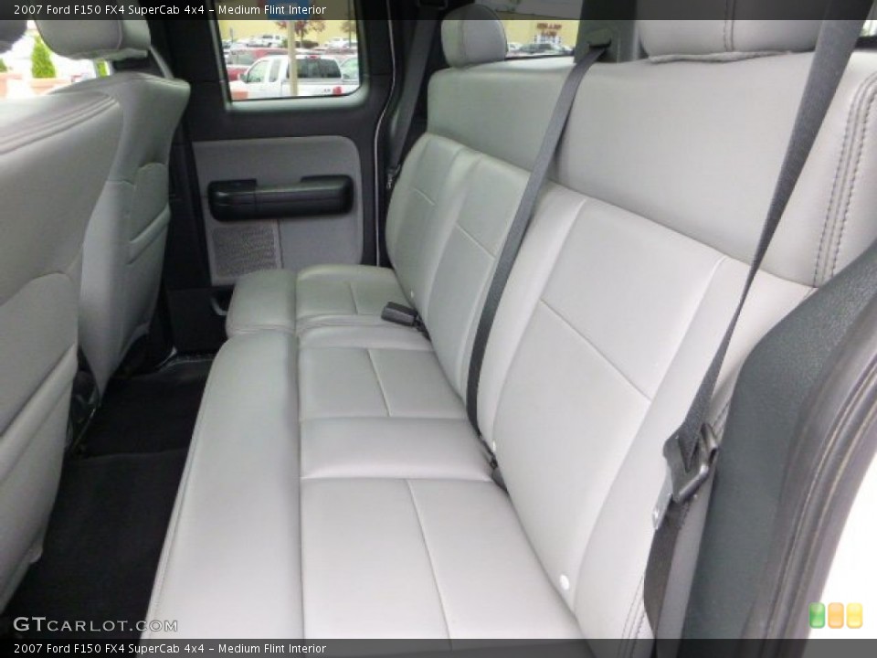 Medium Flint Interior Rear Seat for the 2007 Ford F150 FX4 SuperCab 4x4 #81163368