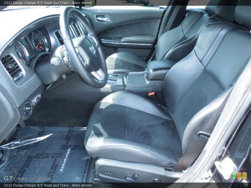 Black Interior Photo for the 2012 Dodge Charger R/T Road and Track #81163739