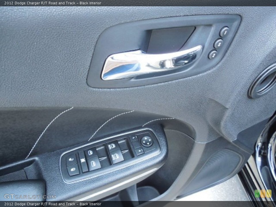 Black Interior Controls for the 2012 Dodge Charger R/T Road and Track #81163955
