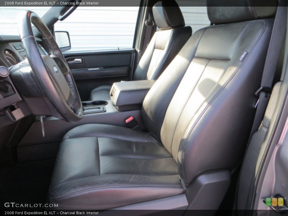 Charcoal Black 2008 Ford Expedition Interiors
