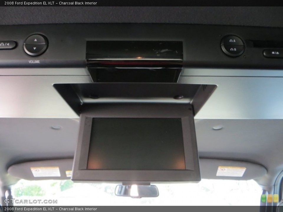 Charcoal Black Interior Entertainment System for the 2008 Ford Expedition EL XLT #81164733