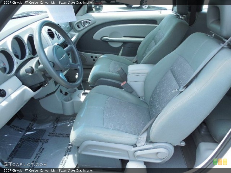 Pastel Slate Gray Interior Photo for the 2007 Chrysler PT Cruiser Convertible #81164823