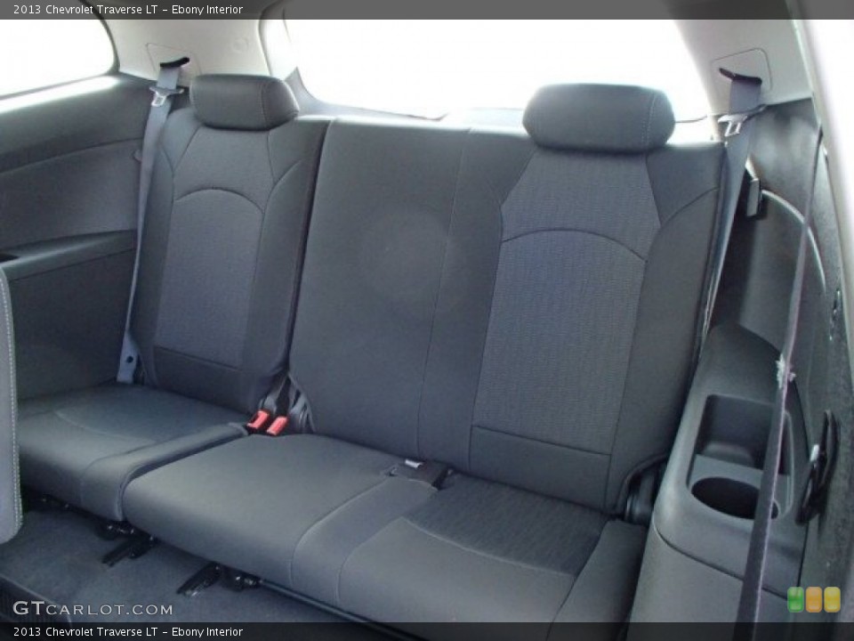 Ebony Interior Rear Seat for the 2013 Chevrolet Traverse LT #81166338