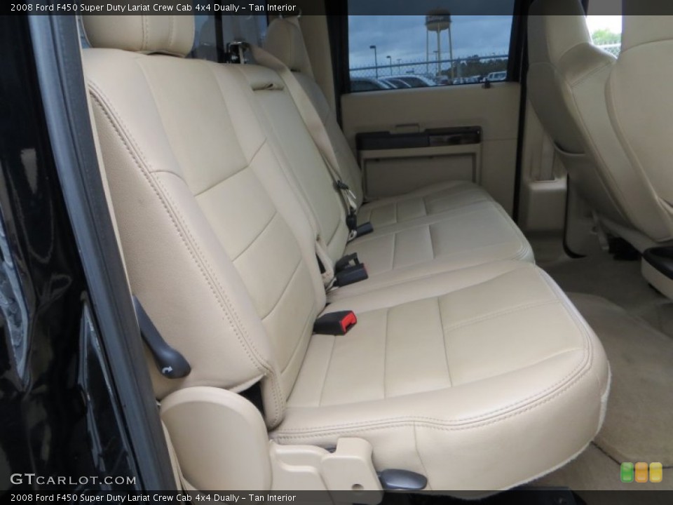 Tan Interior Rear Seat for the 2008 Ford F450 Super Duty Lariat Crew Cab 4x4 Dually #81166929