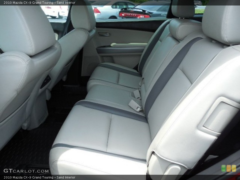 Sand Interior Rear Seat for the 2010 Mazda CX-9 Grand Touring #81166977