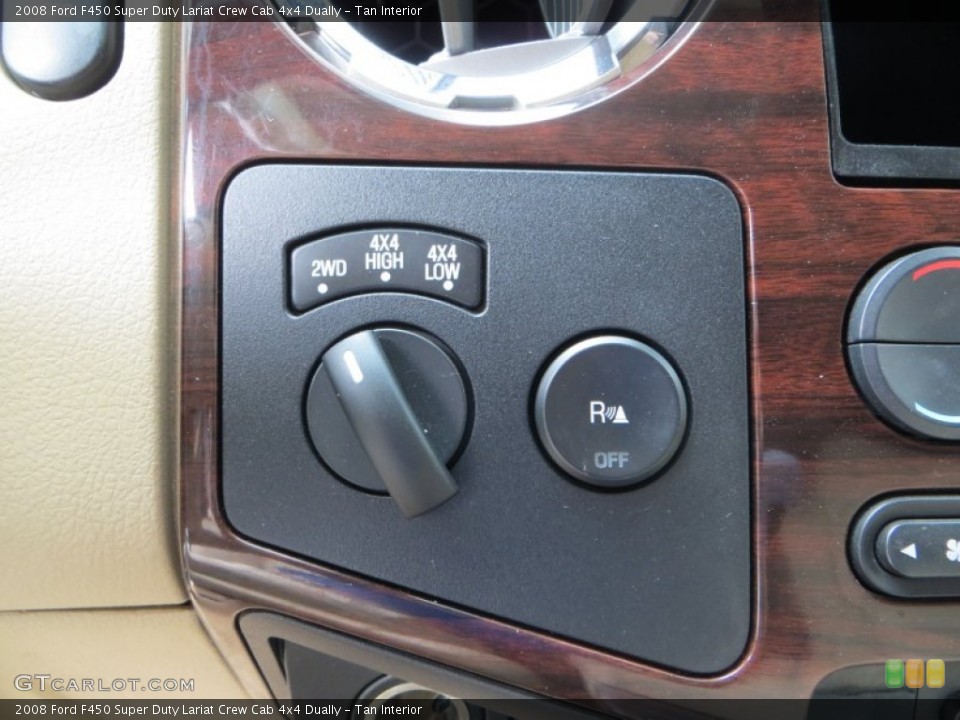 Tan Interior Controls for the 2008 Ford F450 Super Duty Lariat Crew Cab 4x4 Dually #81167091