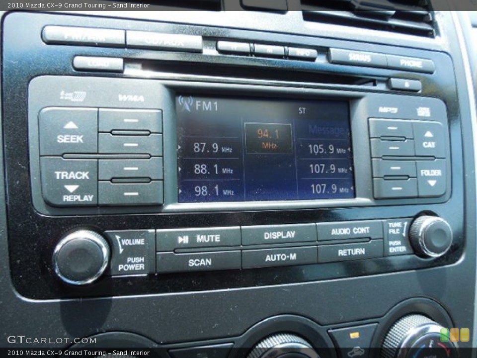 Sand Interior Audio System for the 2010 Mazda CX-9 Grand Touring #81167163