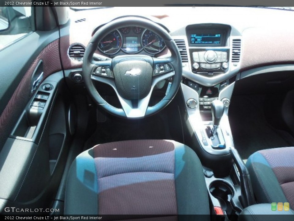 Jet Black/Sport Red Interior Dashboard for the 2012 Chevrolet Cruze LT #81167252