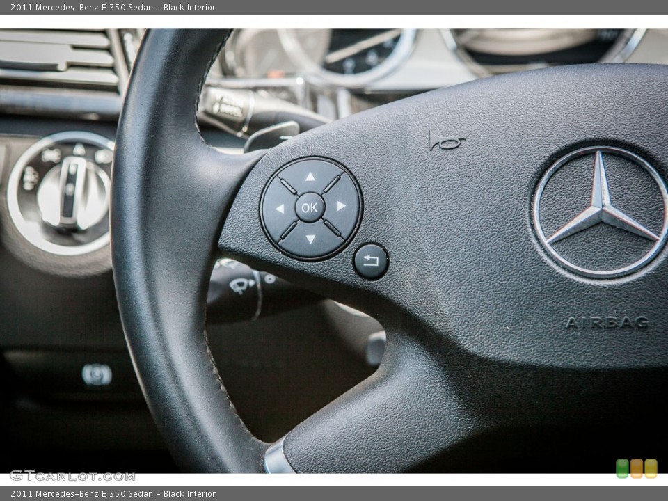 Black Interior Controls for the 2011 Mercedes-Benz E 350 Sedan #81169001
