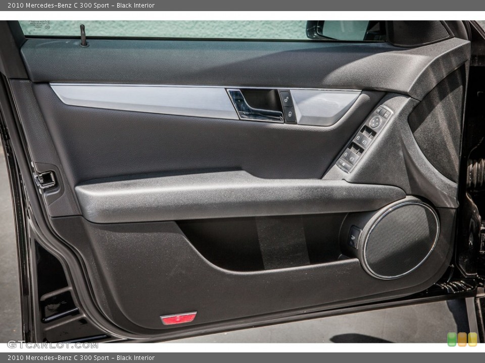 Black Interior Door Panel for the 2010 Mercedes-Benz C 300 Sport #81169686
