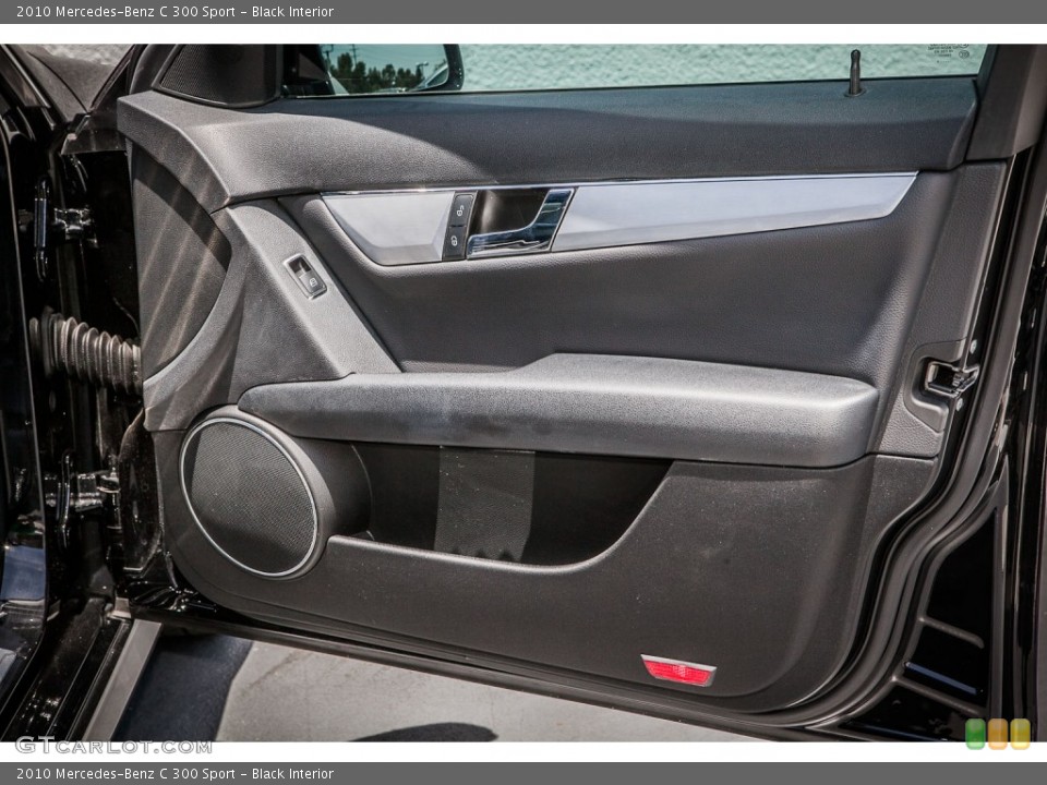 Black Interior Door Panel for the 2010 Mercedes-Benz C 300 Sport #81169789