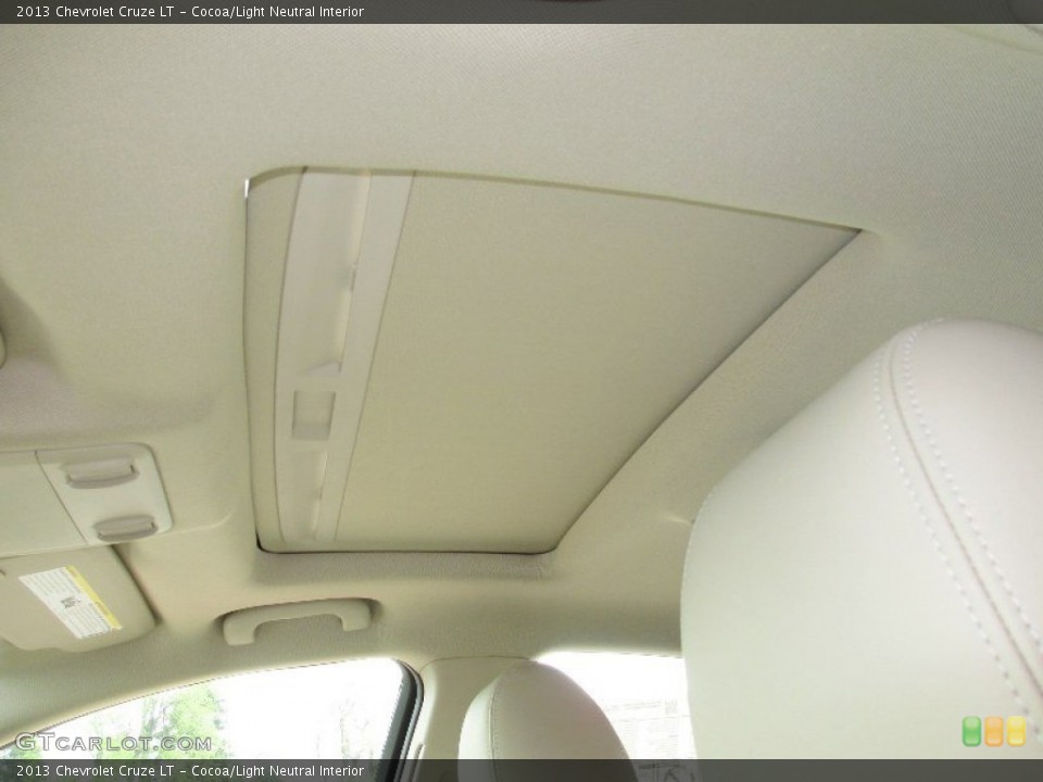 Cocoa/Light Neutral Interior Sunroof for the 2013 Chevrolet Cruze LT #81170211