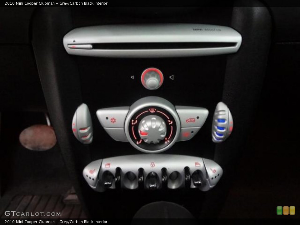 Grey/Carbon Black Interior Controls for the 2010 Mini Cooper Clubman #81174293