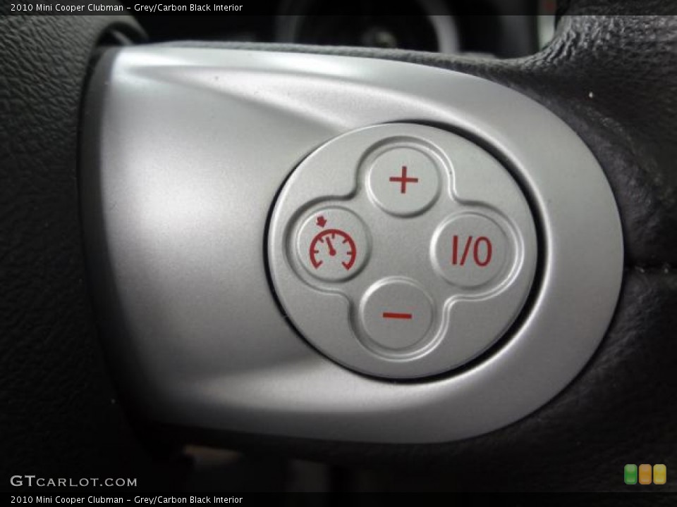 Grey/Carbon Black Interior Controls for the 2010 Mini Cooper Clubman #81174338