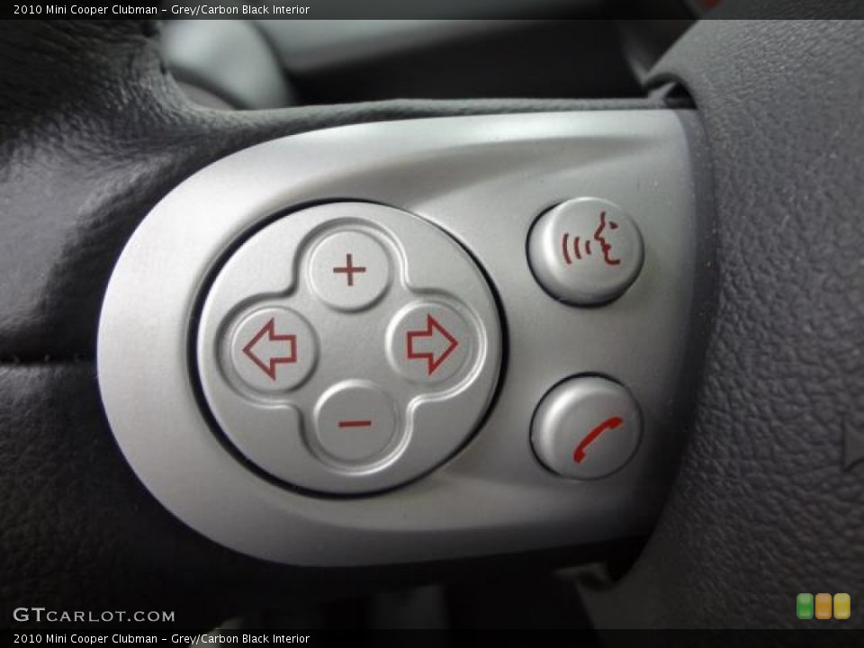 Grey/Carbon Black Interior Controls for the 2010 Mini Cooper Clubman #81174363