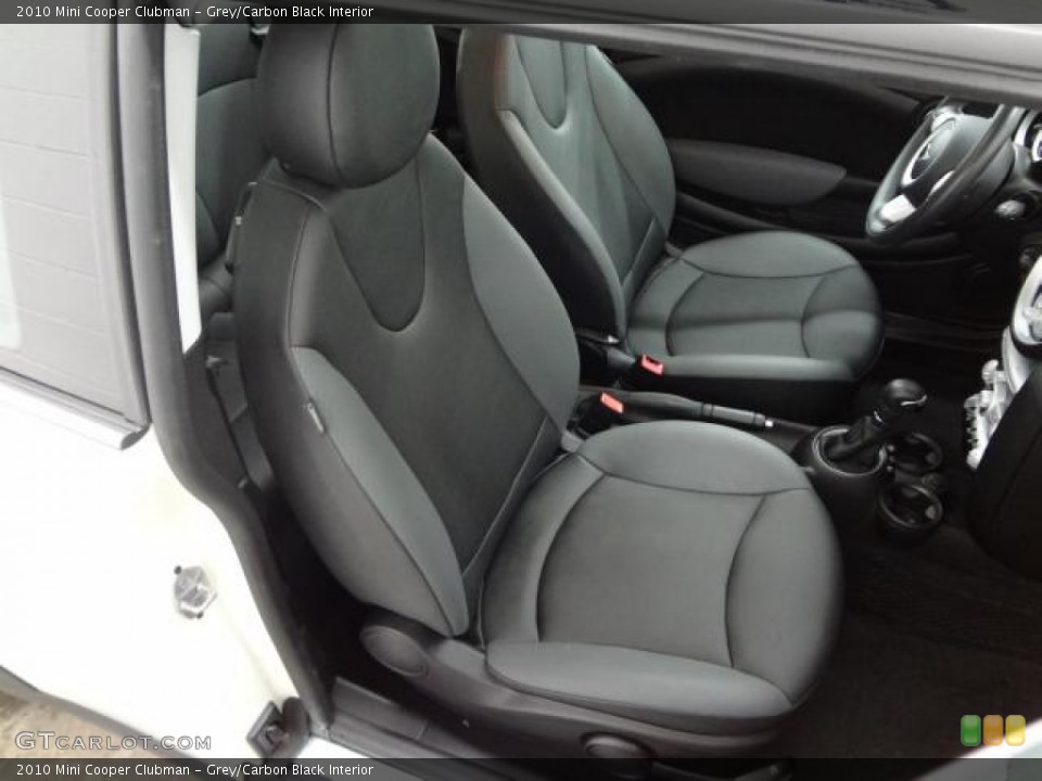 Grey/Carbon Black Interior Front Seat for the 2010 Mini Cooper Clubman #81174423