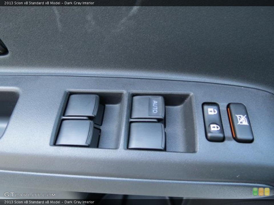 Dark Gray Interior Controls for the 2013 Scion xB  #81174876