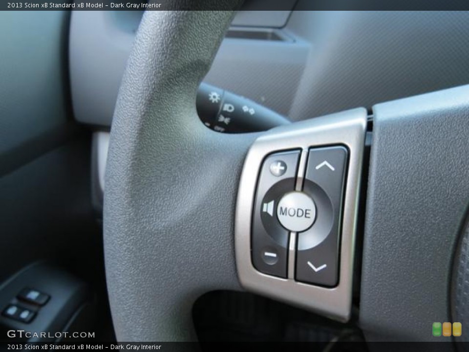 Dark Gray Interior Controls for the 2013 Scion xB  #81174957