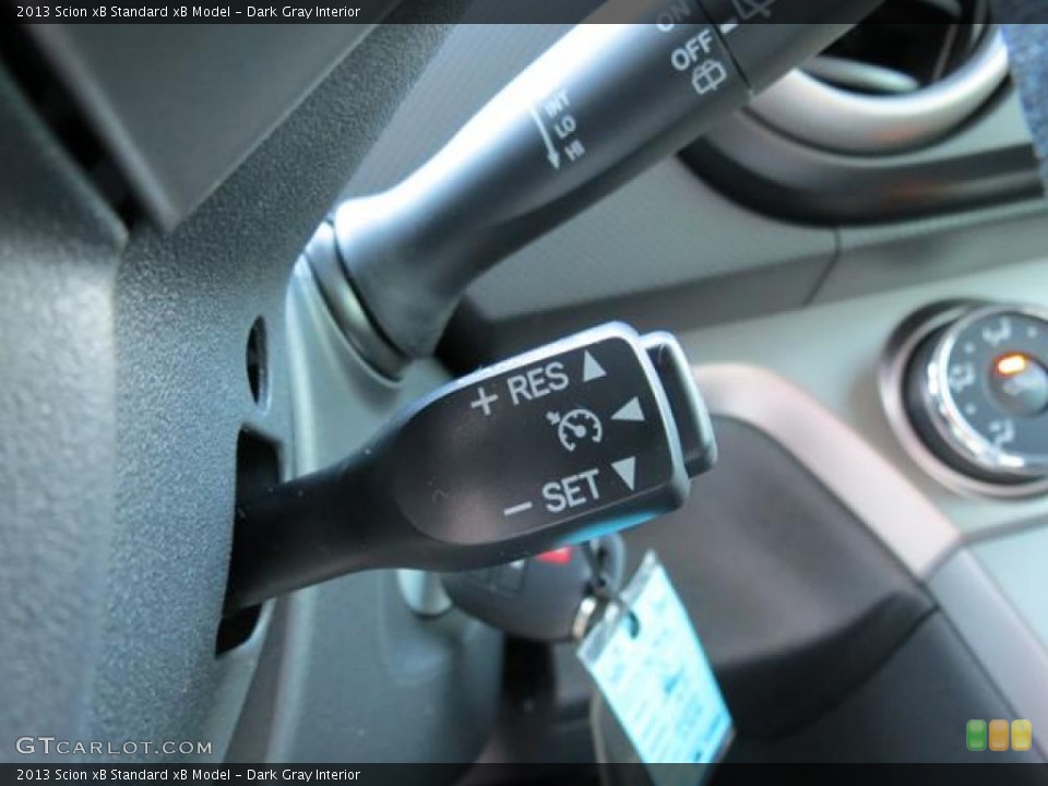 Dark Gray Interior Controls for the 2013 Scion xB  #81174981