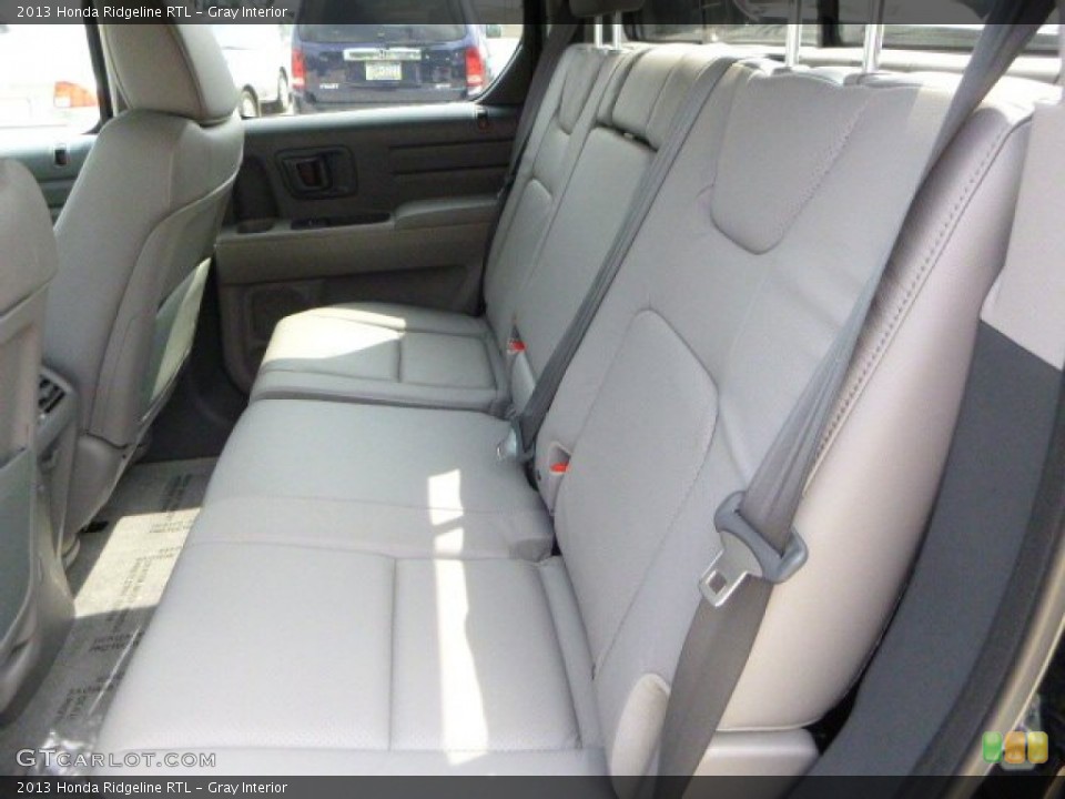 Gray Interior Rear Seat for the 2013 Honda Ridgeline RTL #81177429