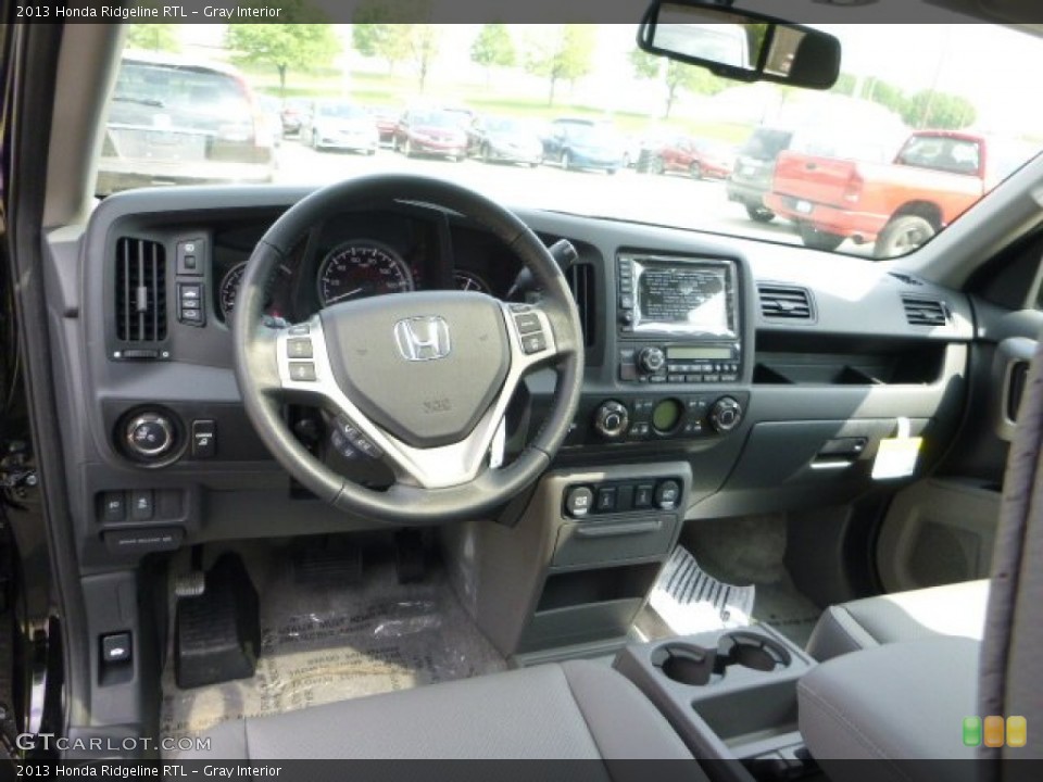 Gray Interior Dashboard for the 2013 Honda Ridgeline RTL #81177458